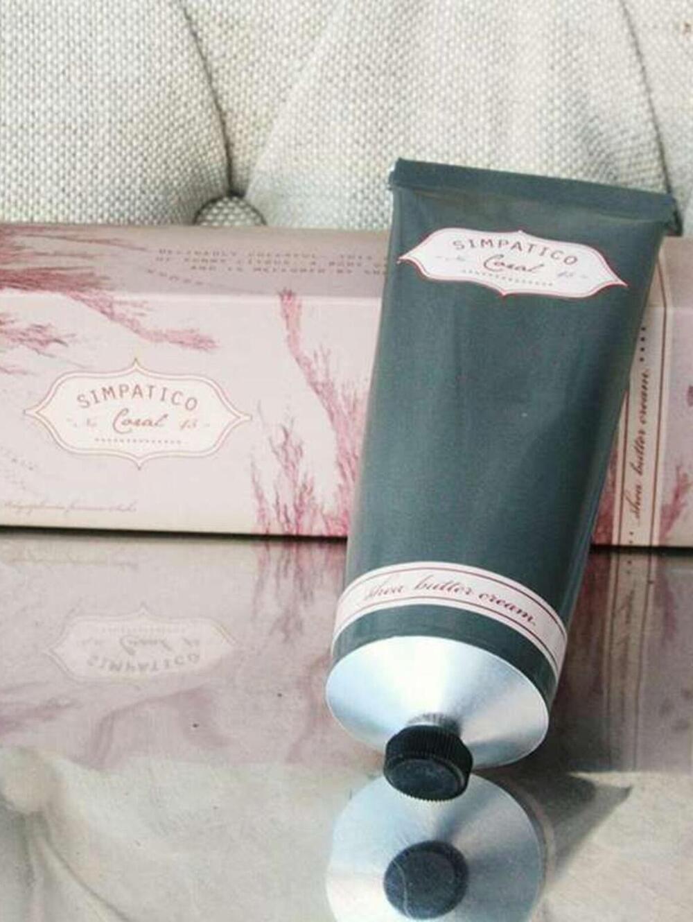 NEW IN BOX Simpatico Coral Shea Butter Hand Cream